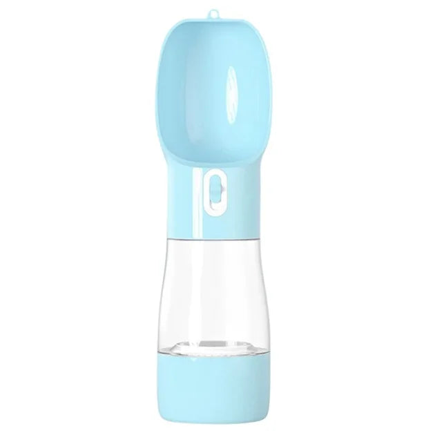 Portable Pet Water Bottle & Feeder Bowl