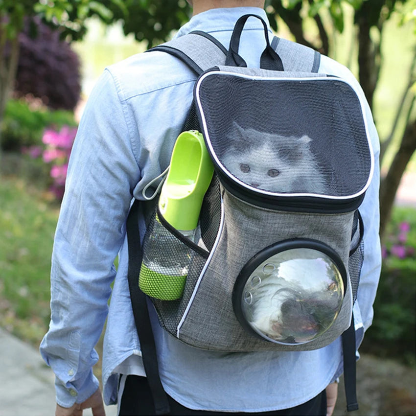 Portable Pet Water Bottle & Feeder Bowl
