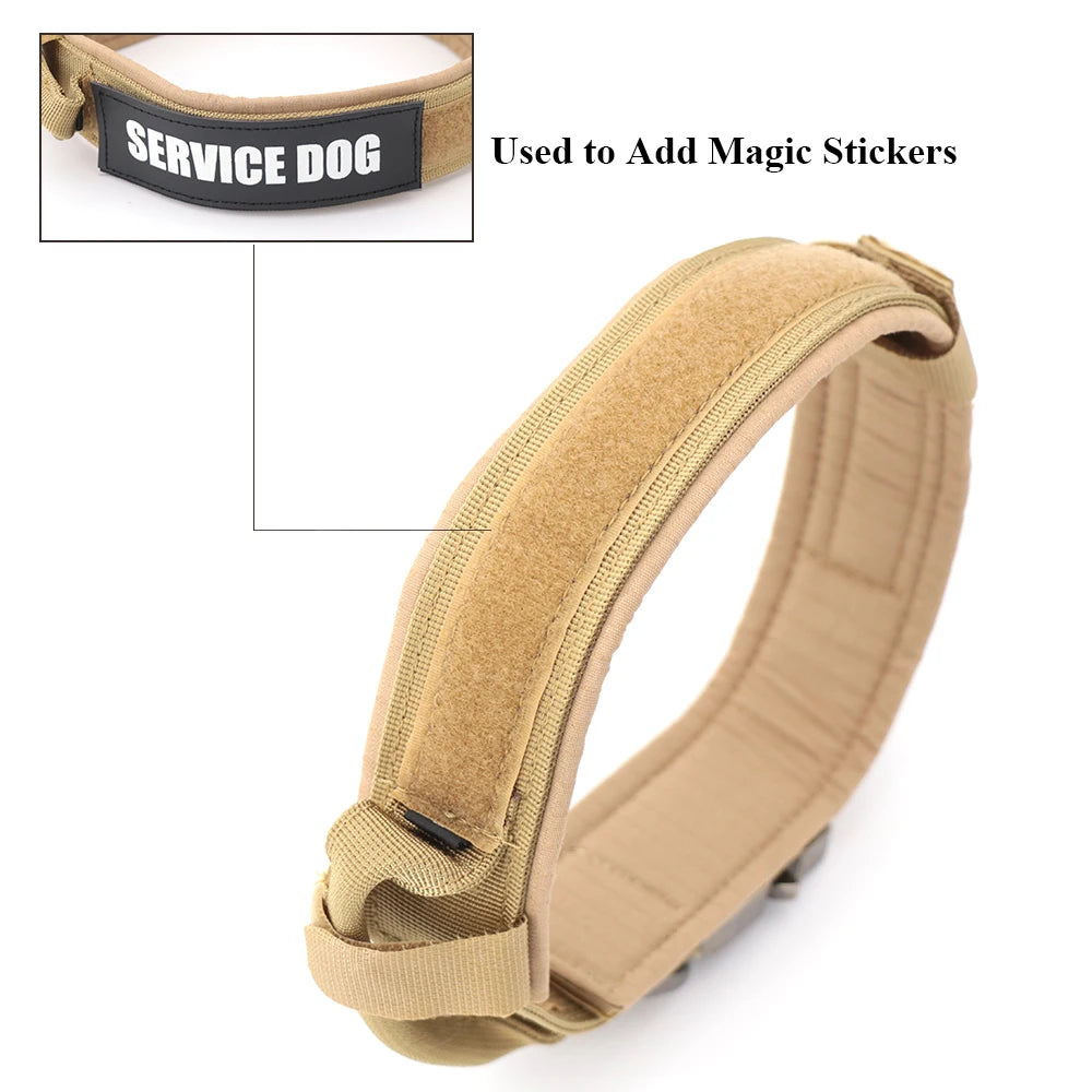 Tactical Dog Collar For Medium and Large Dog