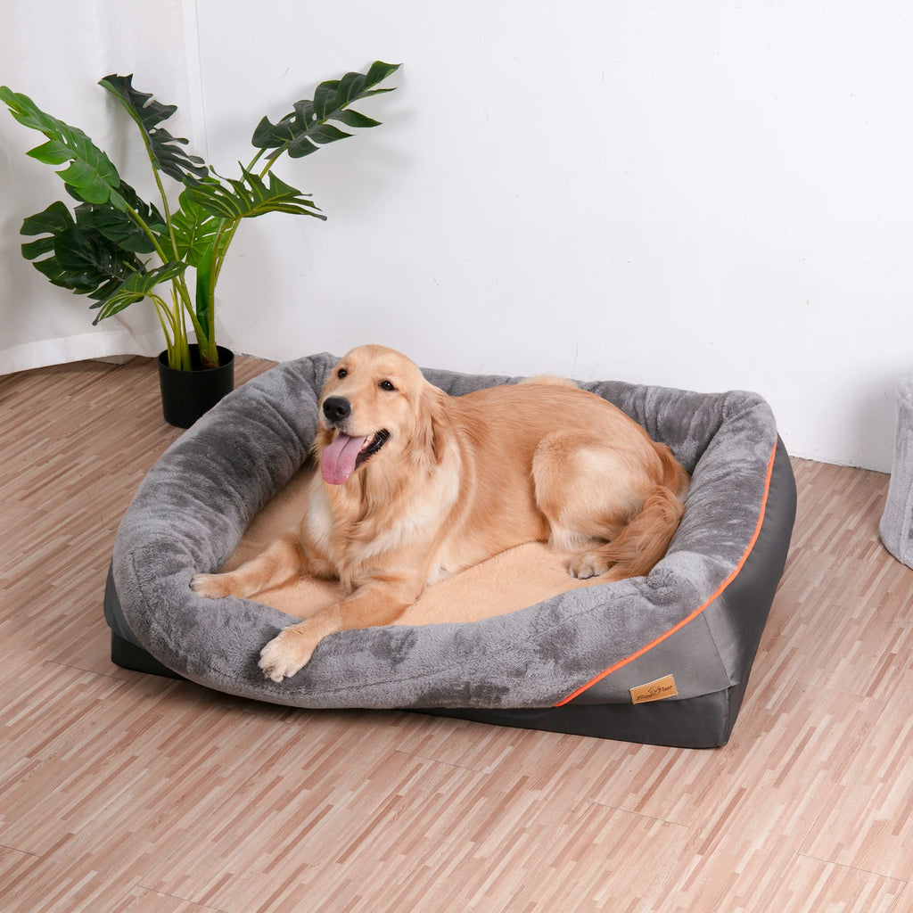Orthopedic Dog Bed Memory Foam Waterproof Mattress