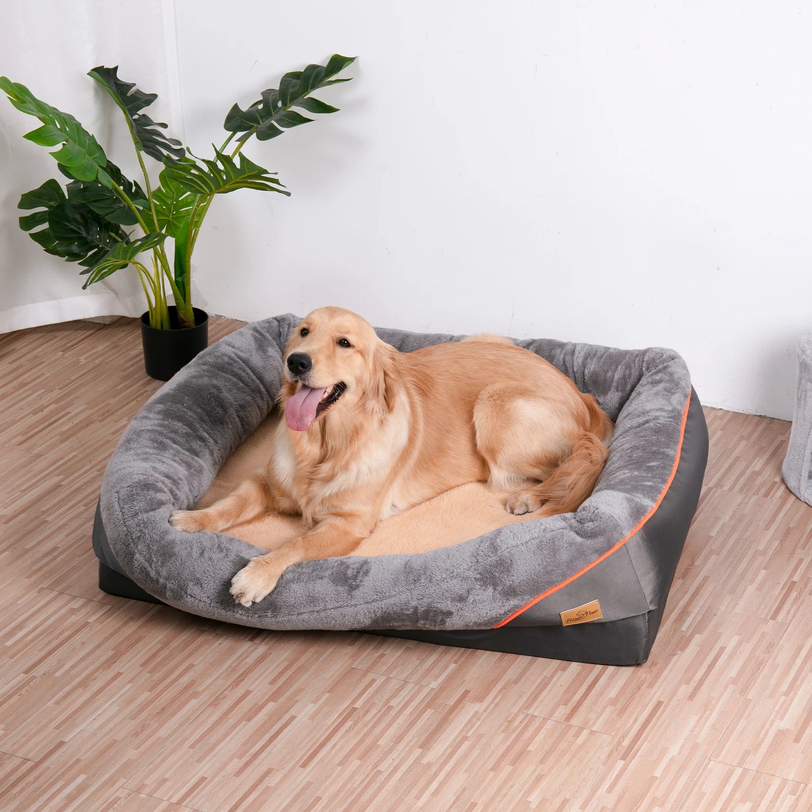 Orthopedic Dog Bed Memory Foam Waterproof Mattress