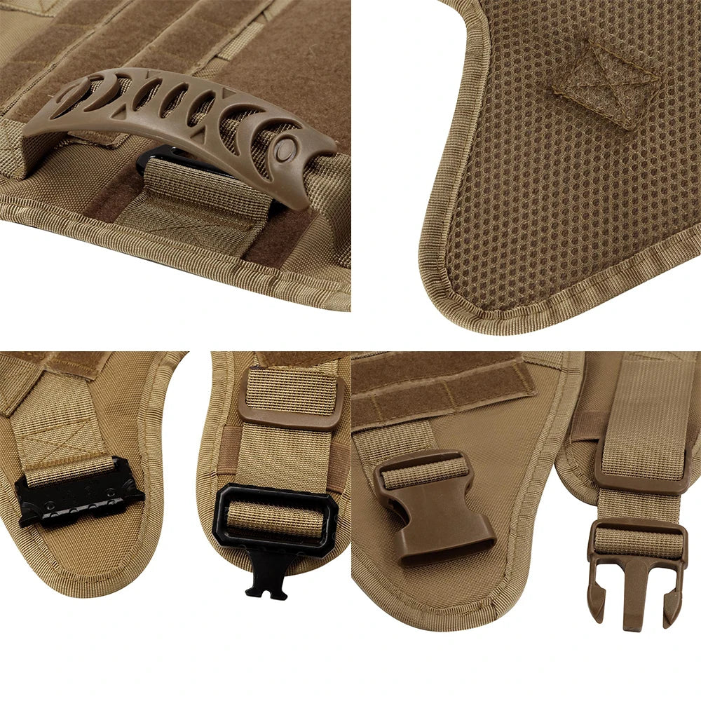 Tactical Dog Harness And Leash Set