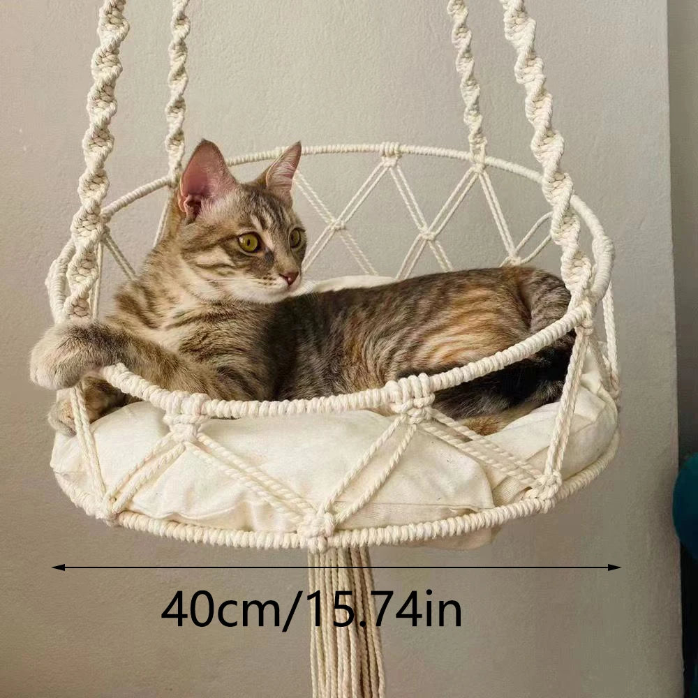 1PC Hand-Woven Kitten Hammock