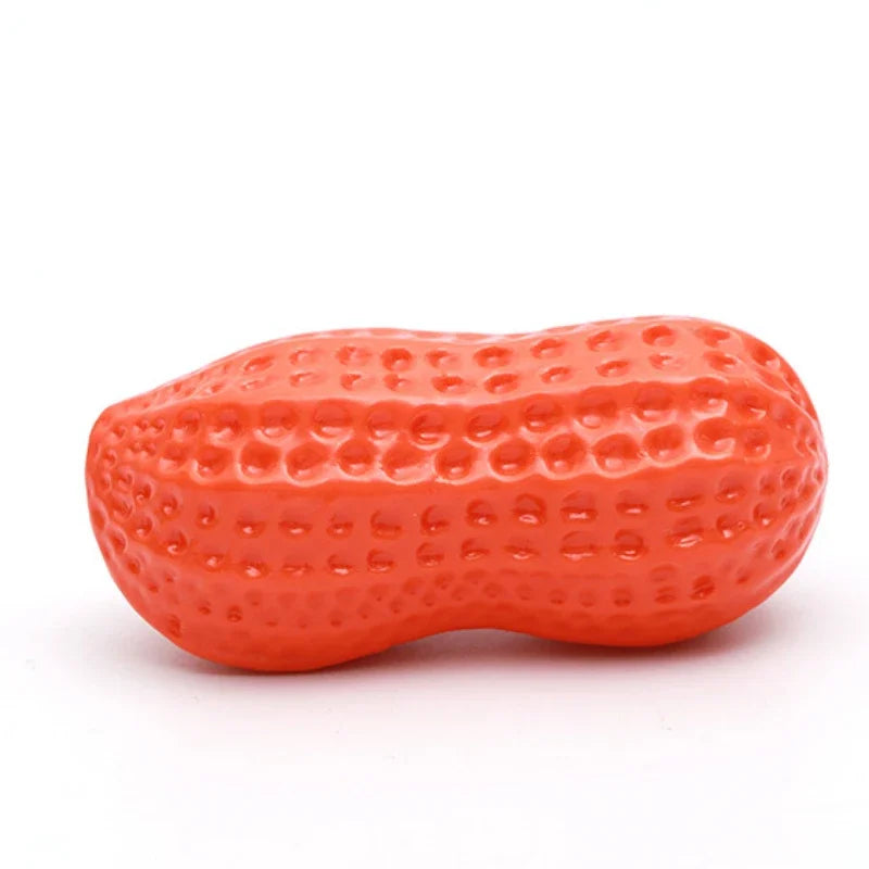 Dog Chewing Squeaking Peanut Toy