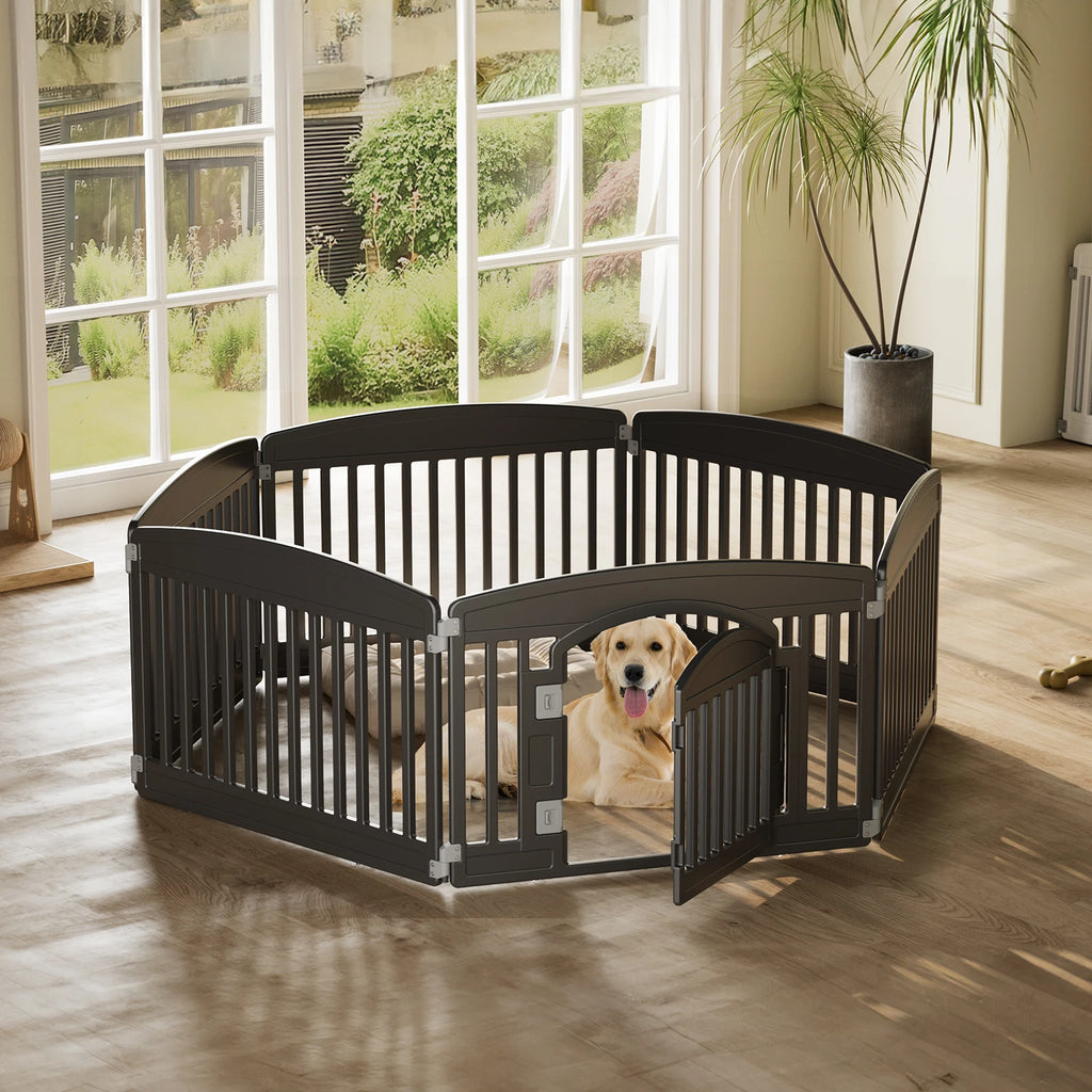 Expandable 6 Panel Dog Playpen