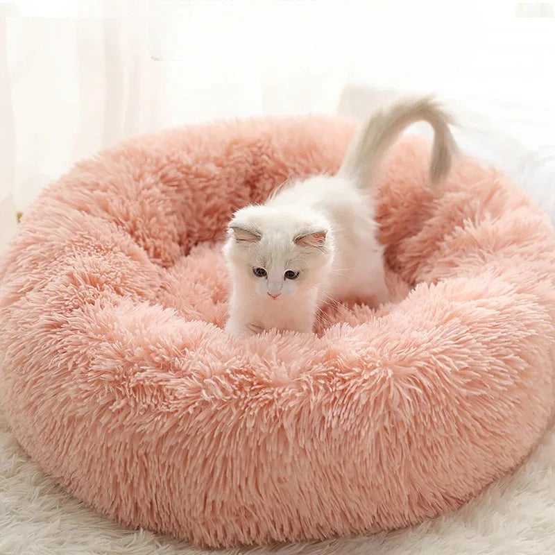 Soft Round Pet Bed Pad for Small-Medium Dog and Cats