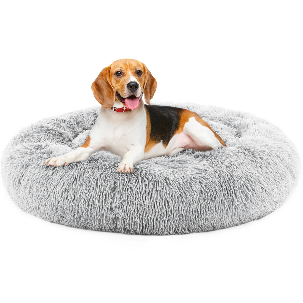 Washable Calming Dog Bed for Large Dogs