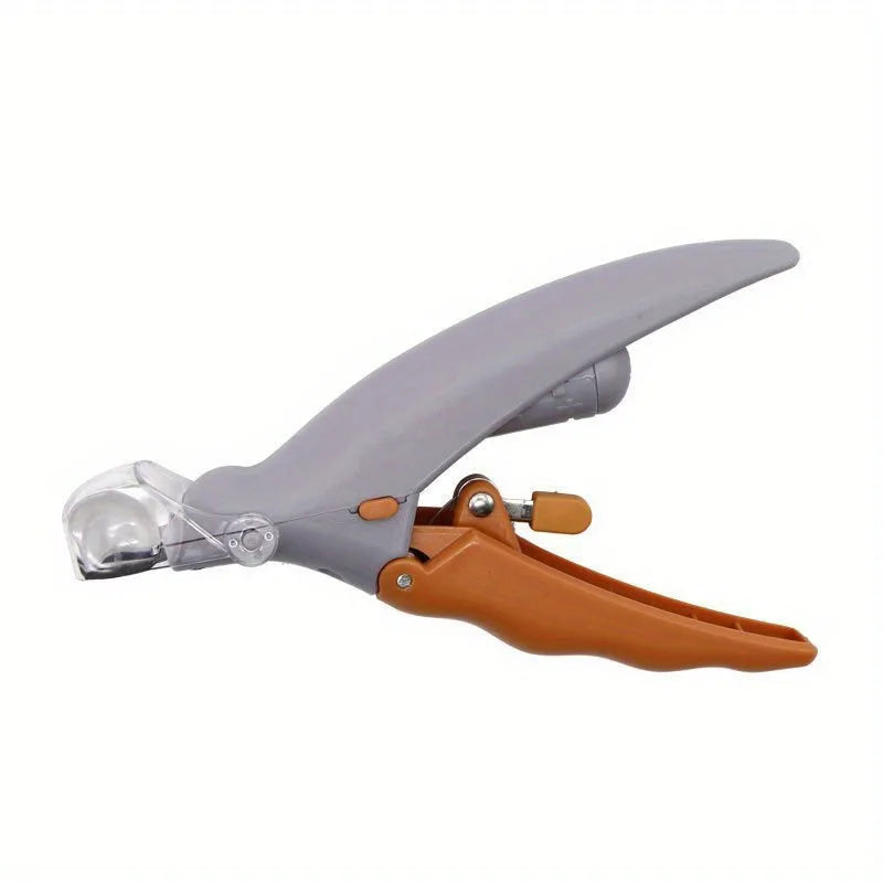Pet Nail Clipper for Dogs and Cats, Built-in LED Light, Steel Blades, Quick Trimming