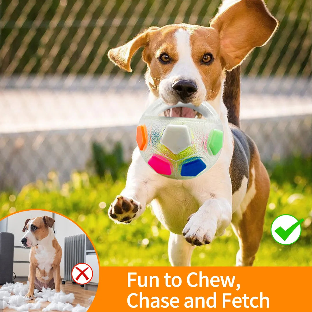 durable squeaky teething relief to accompany outdoor training
