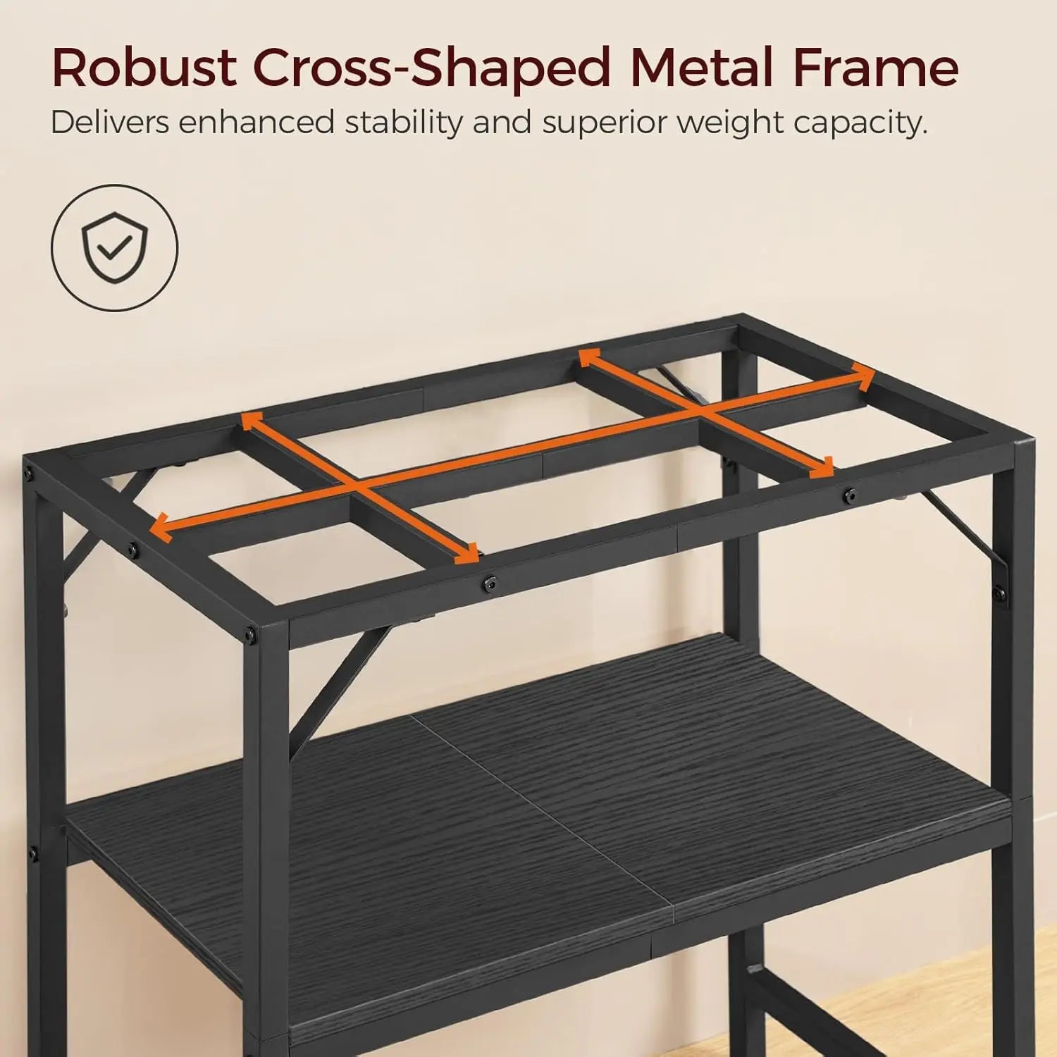 20 Gallon Aquarium Stand with 2-Tier Storage