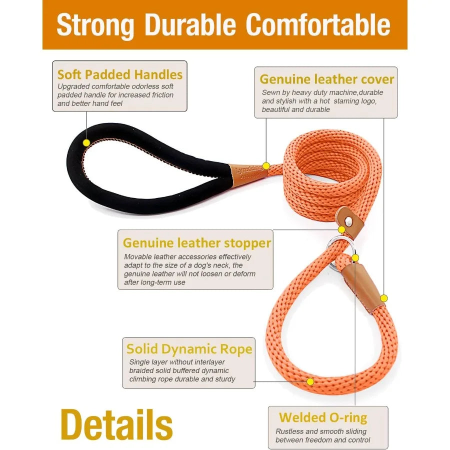 Heavy Duty Braided Dog Leash