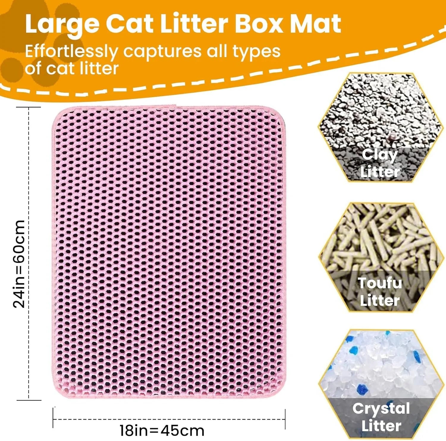 Cat Litter Double Layer Mat