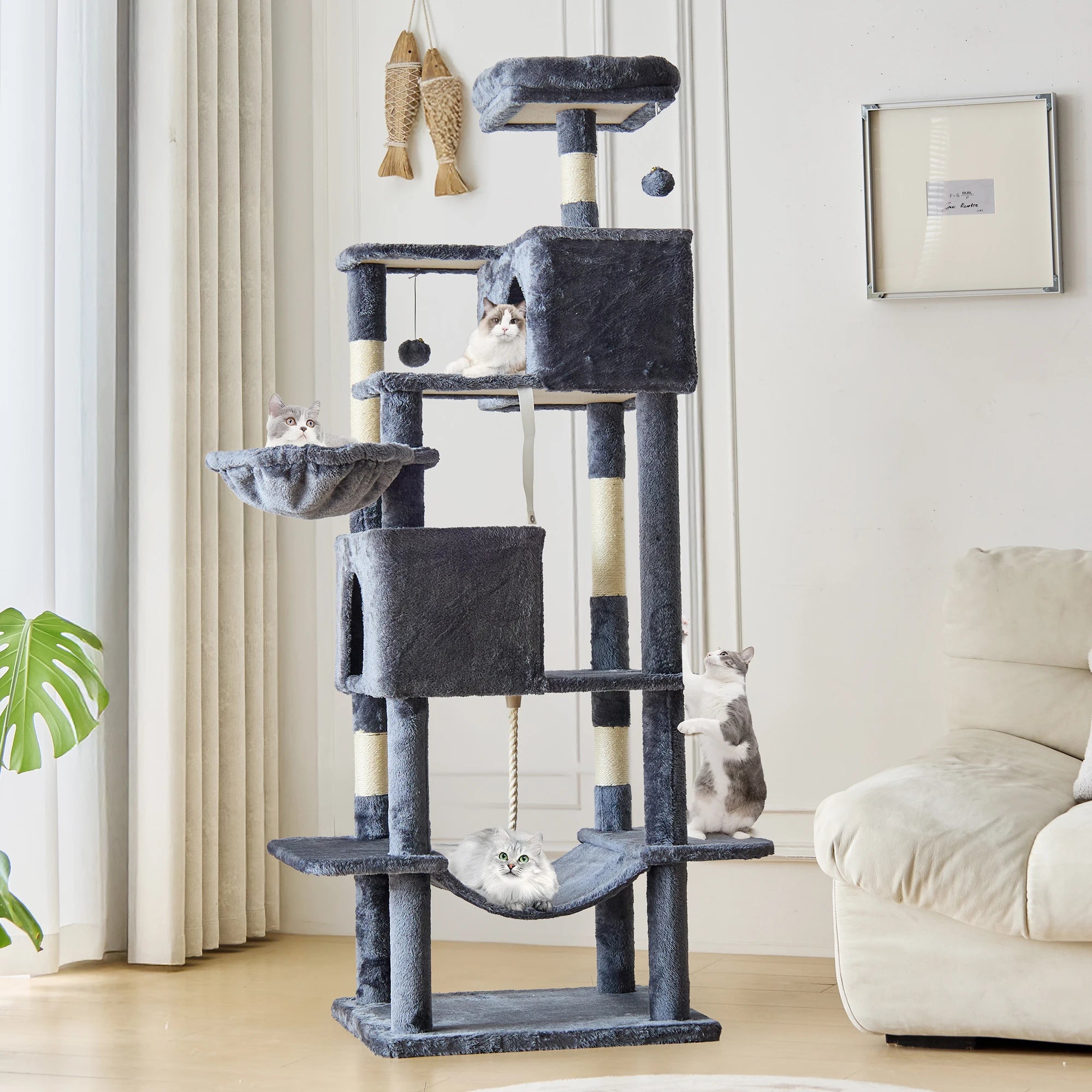 Large Multi Level Cat Tree