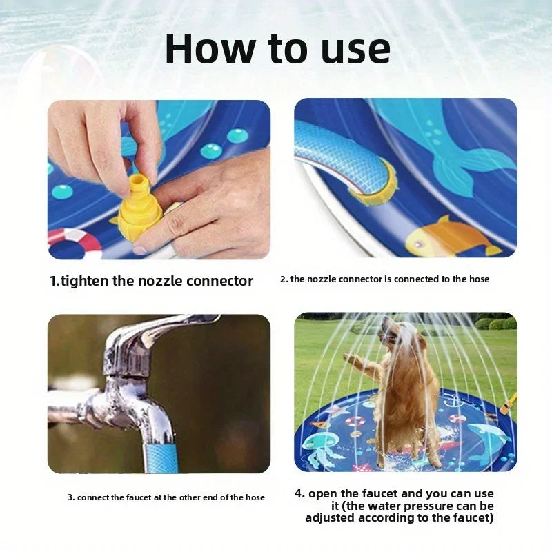 Inflatable Summer Pet Cooling Mat
