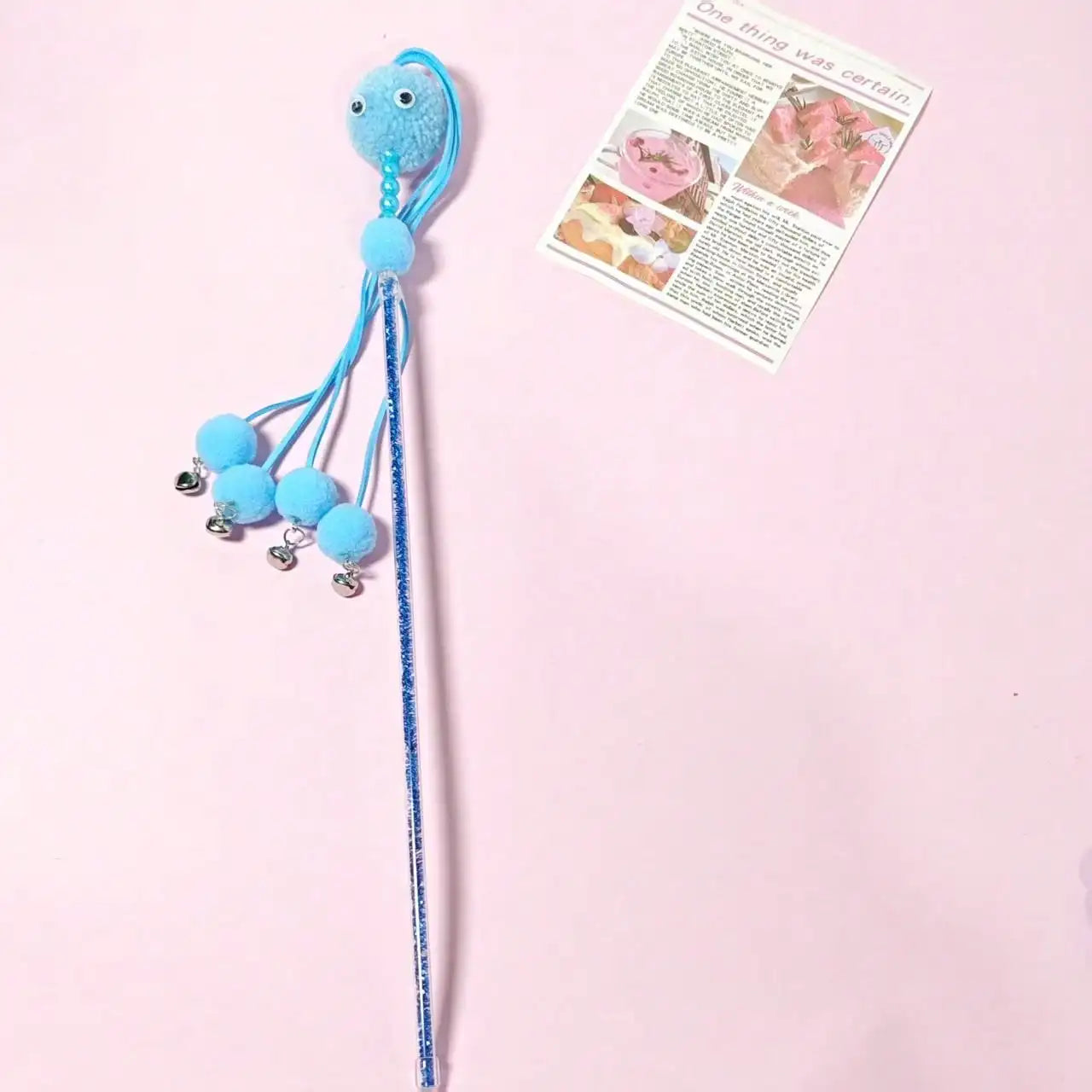 1pc/3pcs Blue Fairy Cat Teaser Wand