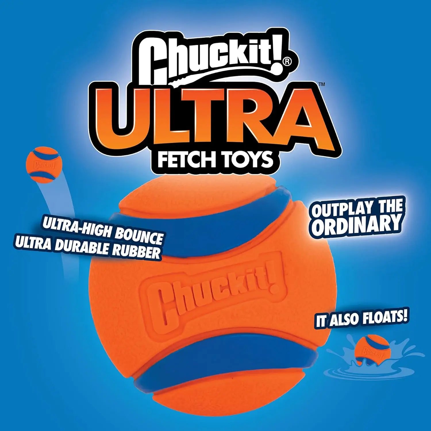 Ultra Ball Dog Toy for Fetching