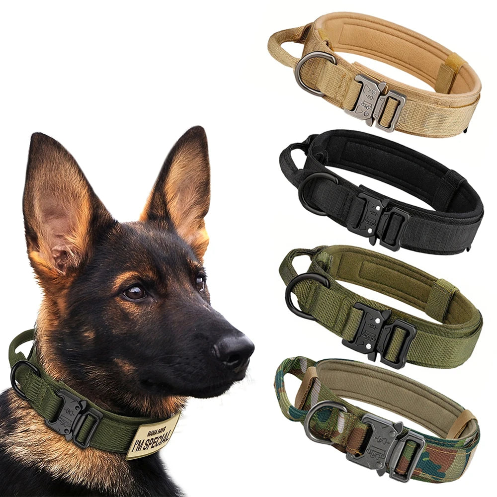 Tactical Dog Collar For Medium and Large Dog
