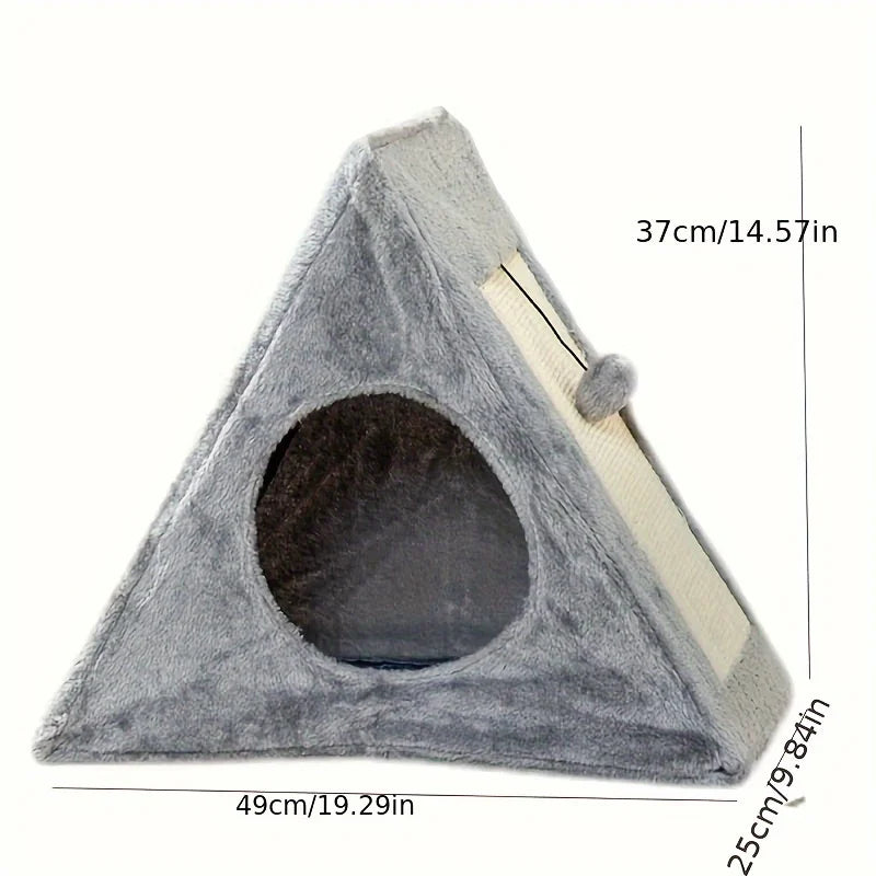 Pet bed suitable for cats under 15 pounds