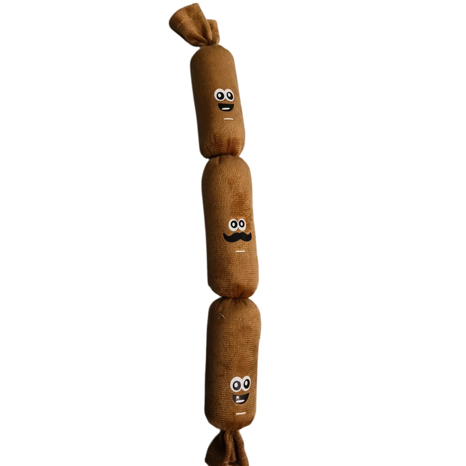 Plush Squeaky Sausage Dog Chew Toy