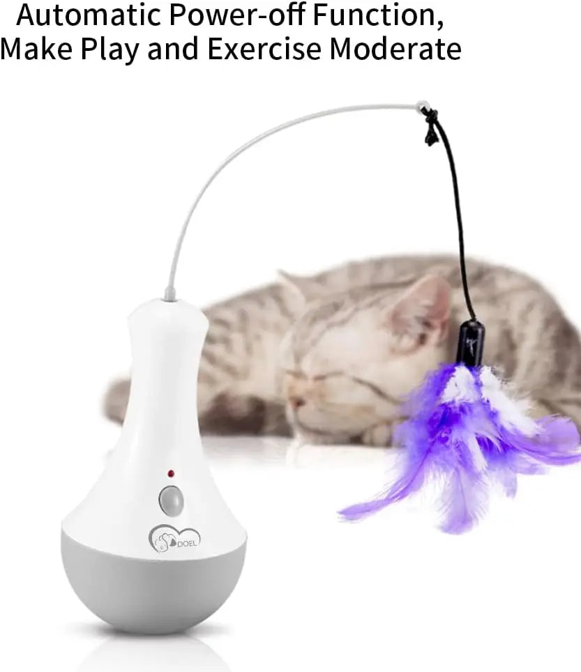 Interactive Toys Funny Feather Kitten Teaser