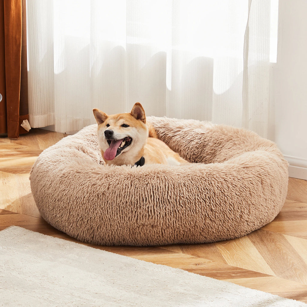 Washable Calming Dog Bed for Large Dogs