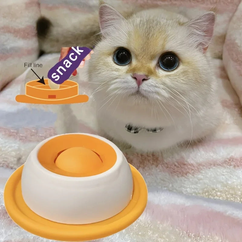 Slow Feeder Food Dispenser and Lick Toy