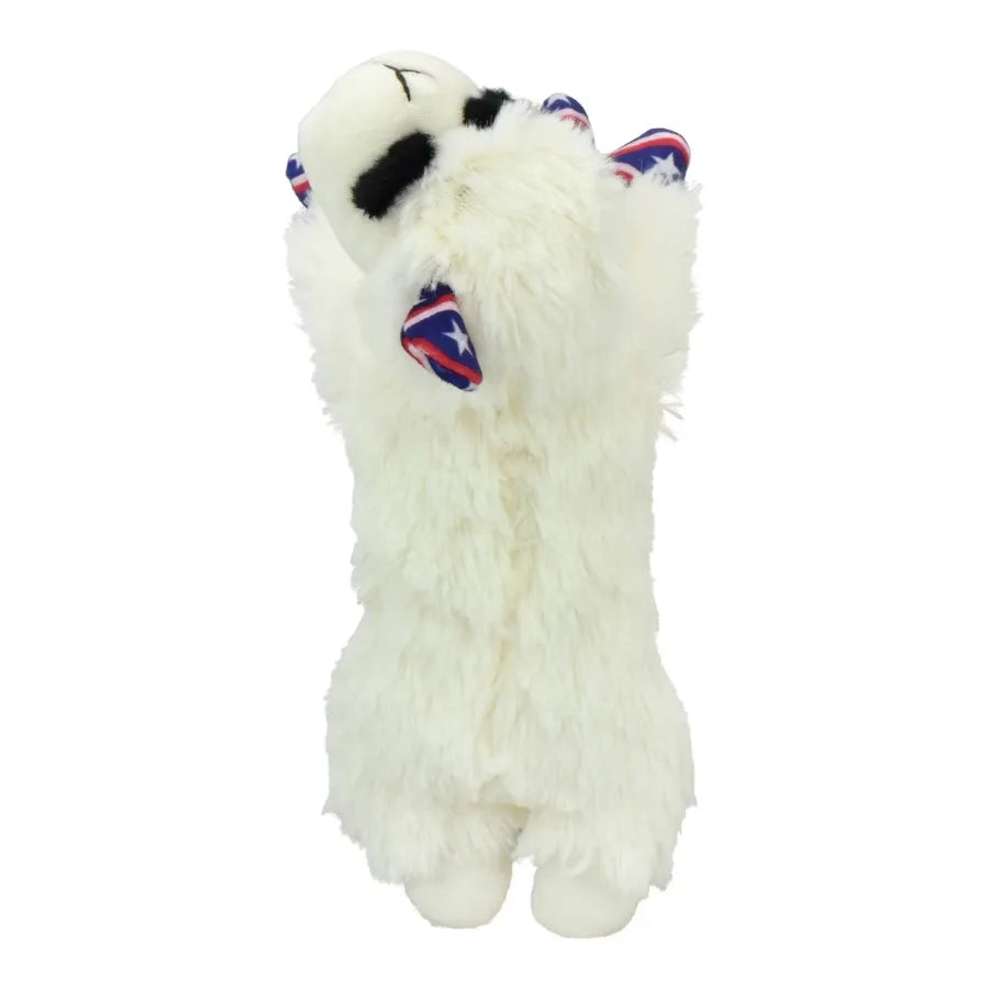 Lamb Chop Americana Stars Stripes Interactive Plush Dog Toy