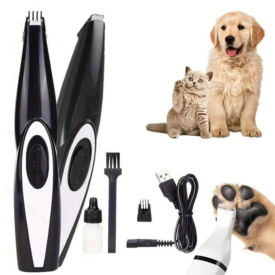 Pet Grooming Hair Clipper-Low Noise Paw Trimmer