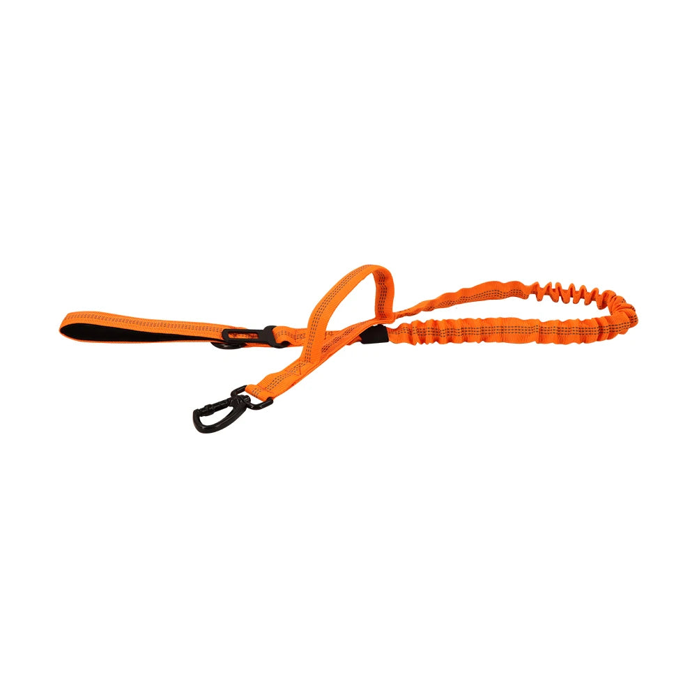 Military Adjustable Leash Quick Release Elastic Rope With 2 Control Handle
