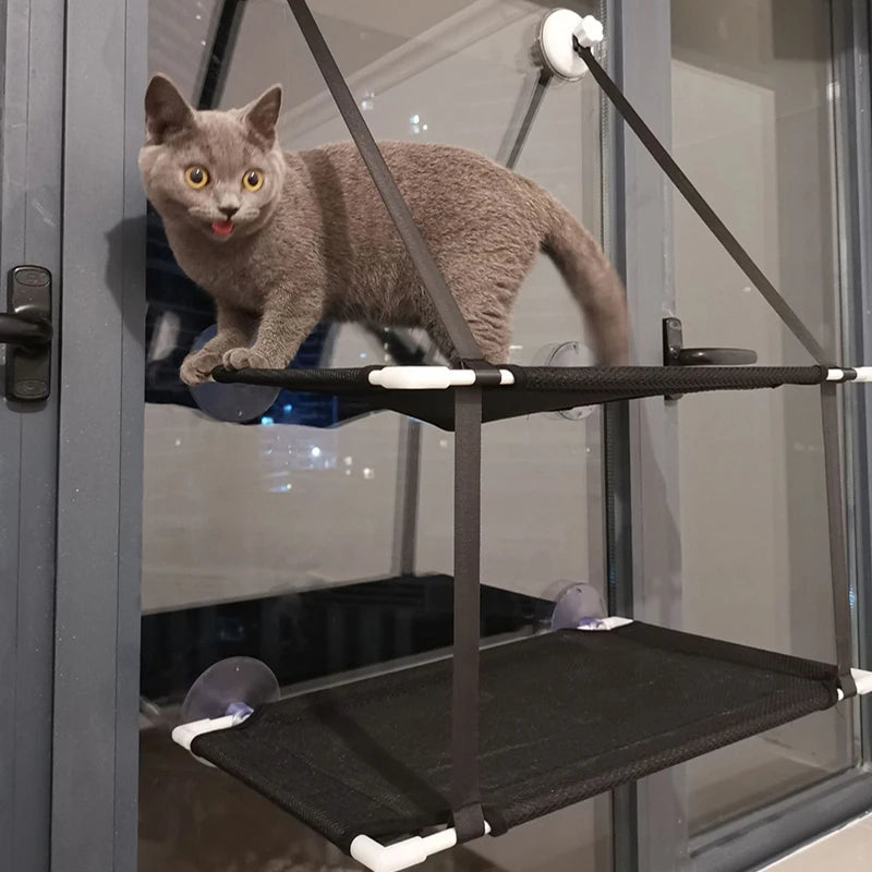 Hanging Window Double-Layer Pet Hammock