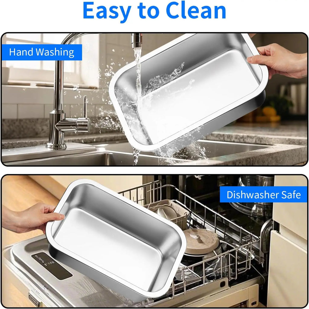 Stainless Steel Outdoor Large Dog Water Bowl