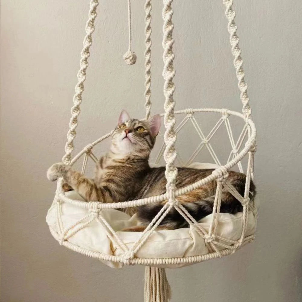 1PC Hand-Woven Kitten Hammock