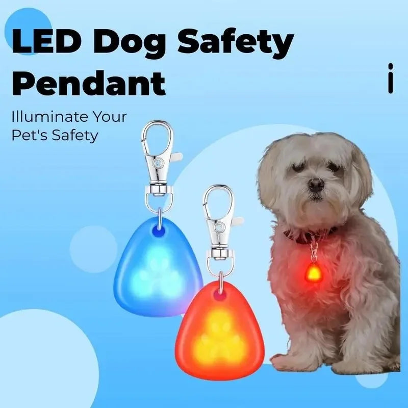 Clip On LED Pet Collar for Nighttime