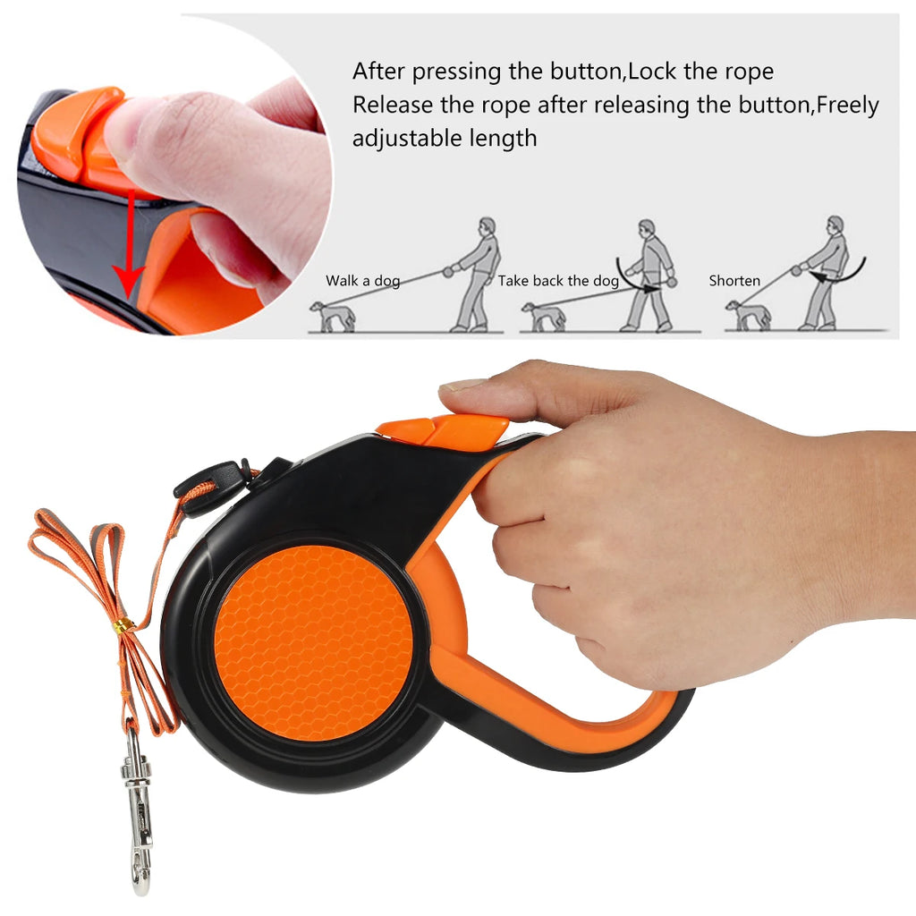 Retractable Heavy Duty Dog Leash