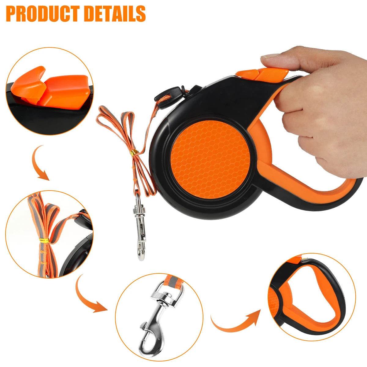 Retractable Heavy Duty Dog Leash