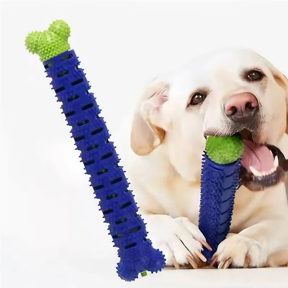 Food-Grade Rubber Dog Toothbrush & Chewing Toy