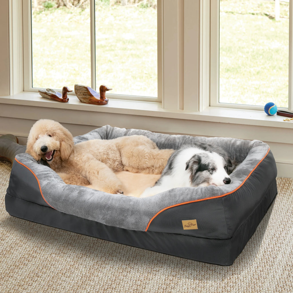 Large Waterproof Dog Bed with Removable Washable Cover