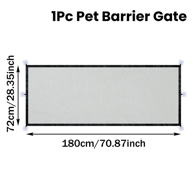 Dog Barrier Fences With 6pcs Hook