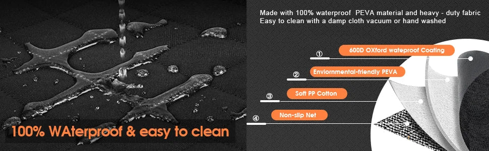 Waterproof Dog Car Seat Cover for Cars Truck