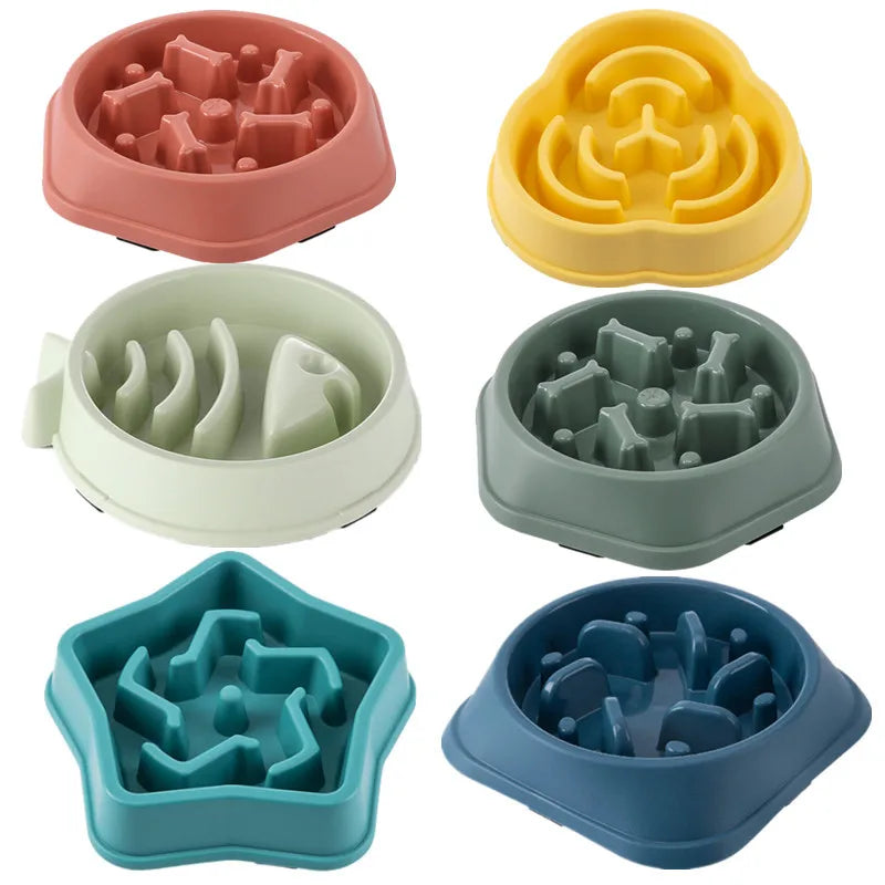 Slow Feed Bowl for Dogs and Cats