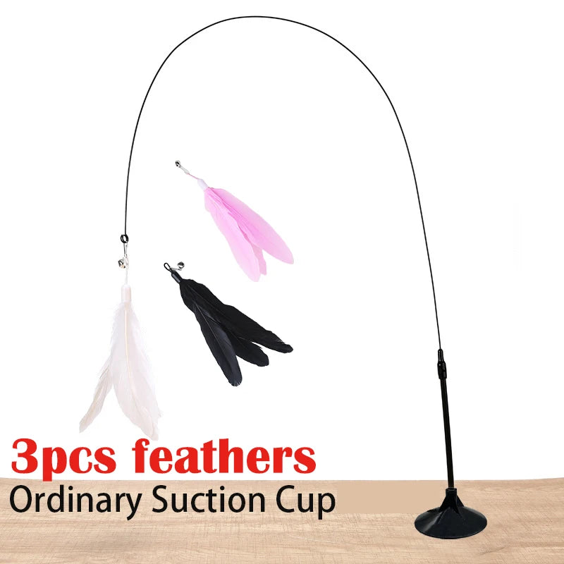 Interactive Teaser Wand Toy for Cats