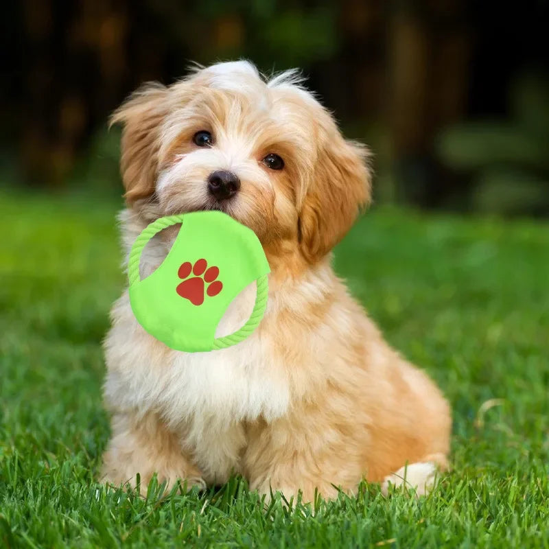 Cotton Rope Frisbee for Small Dogs
