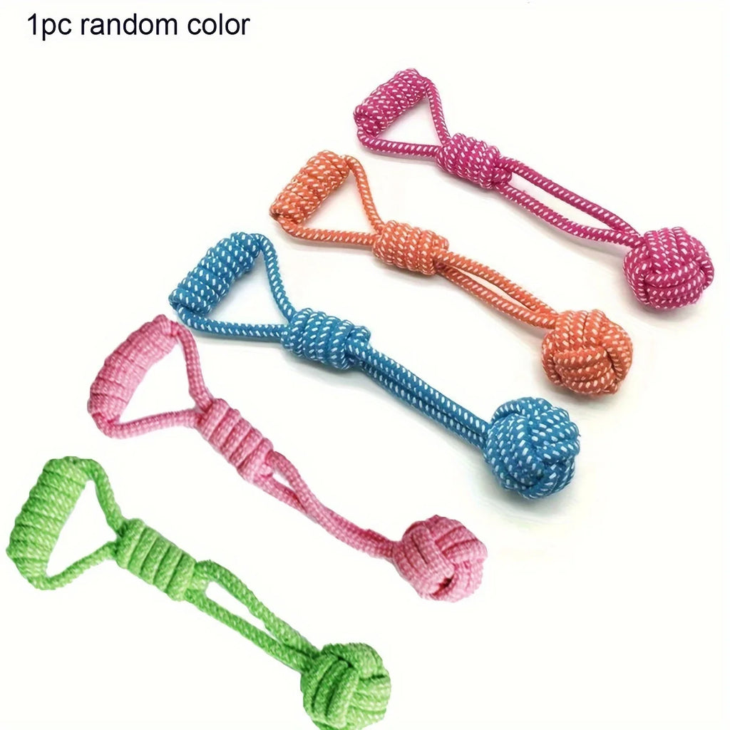 Durable Dog Rope Toy with Ball