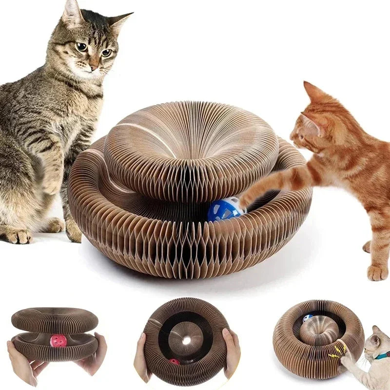Round Corrugated Cat Scratcher