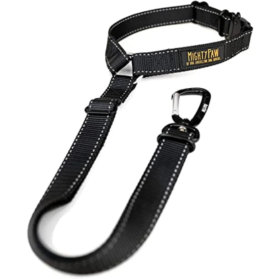 Adjustable Nylon Dog Seat Belt for Car Headrest, for Small, Medium and Large Dogs