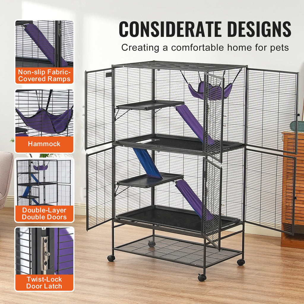 Large 4-Tier Cage Small Animal Cage