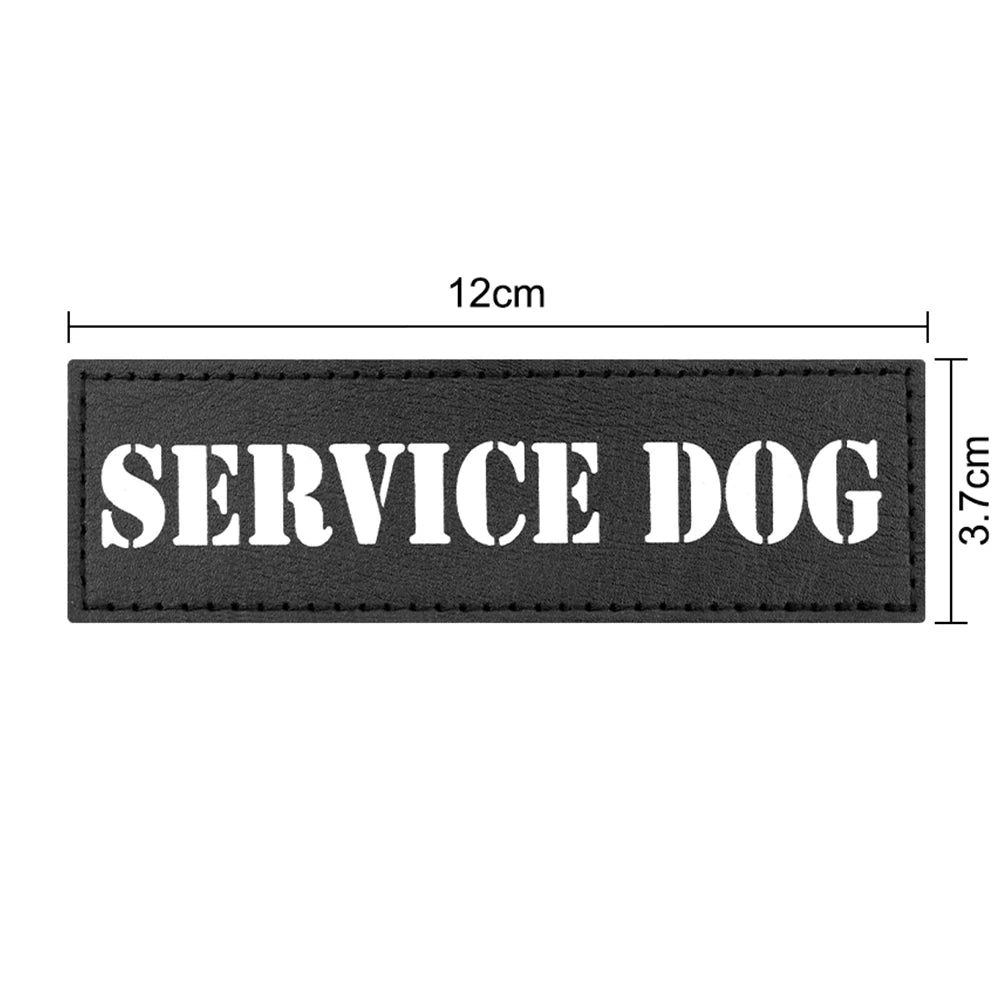 12 Pieces Tactical Patch Bundle For Dog Vest Harness