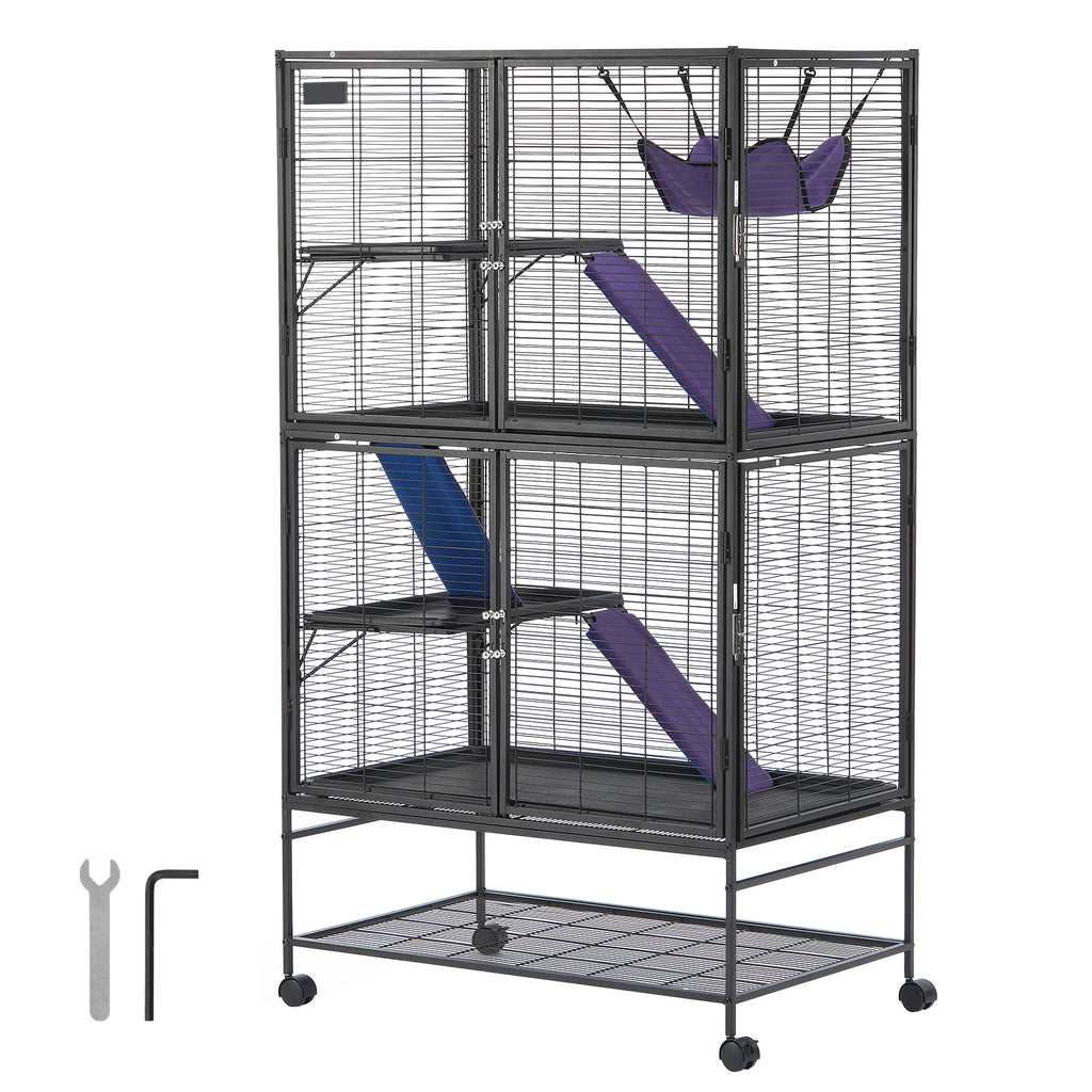 Large 4-Tier Cage Small Animal Cage