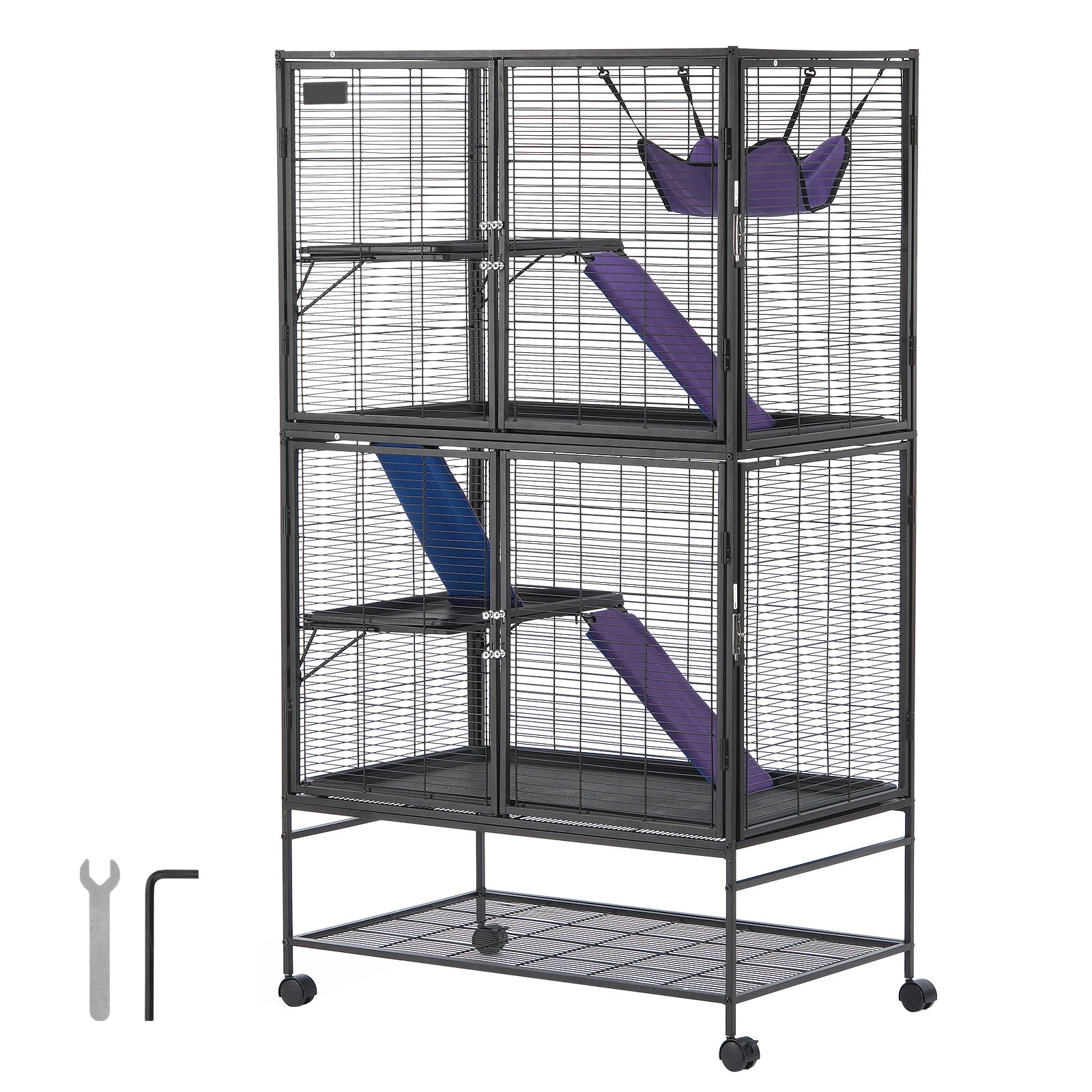 Large 4-Tier Cage Small Animal Cage